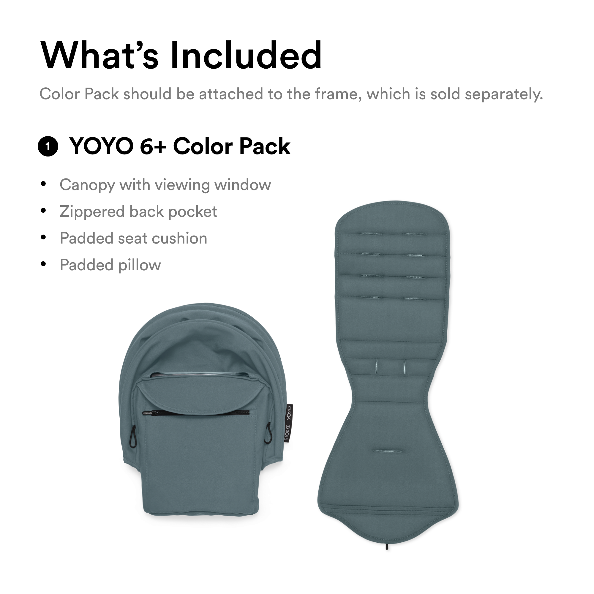 Stokke® YOYO 6+ color pack Aqua