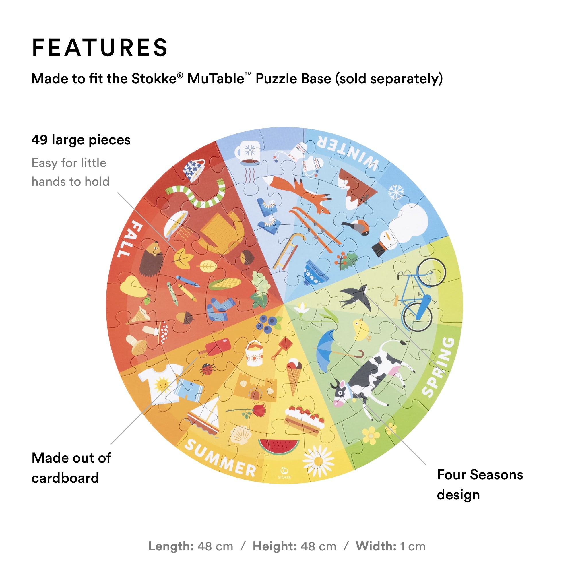 Stokke Mutable Puzzle 4 Seasons