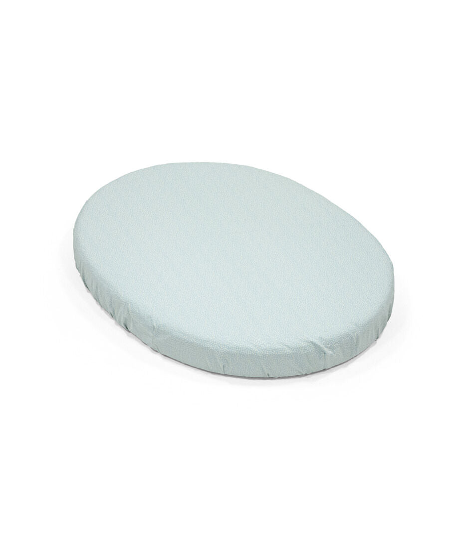 Sleepi™ Mini Fitted Sheet Dots Sage