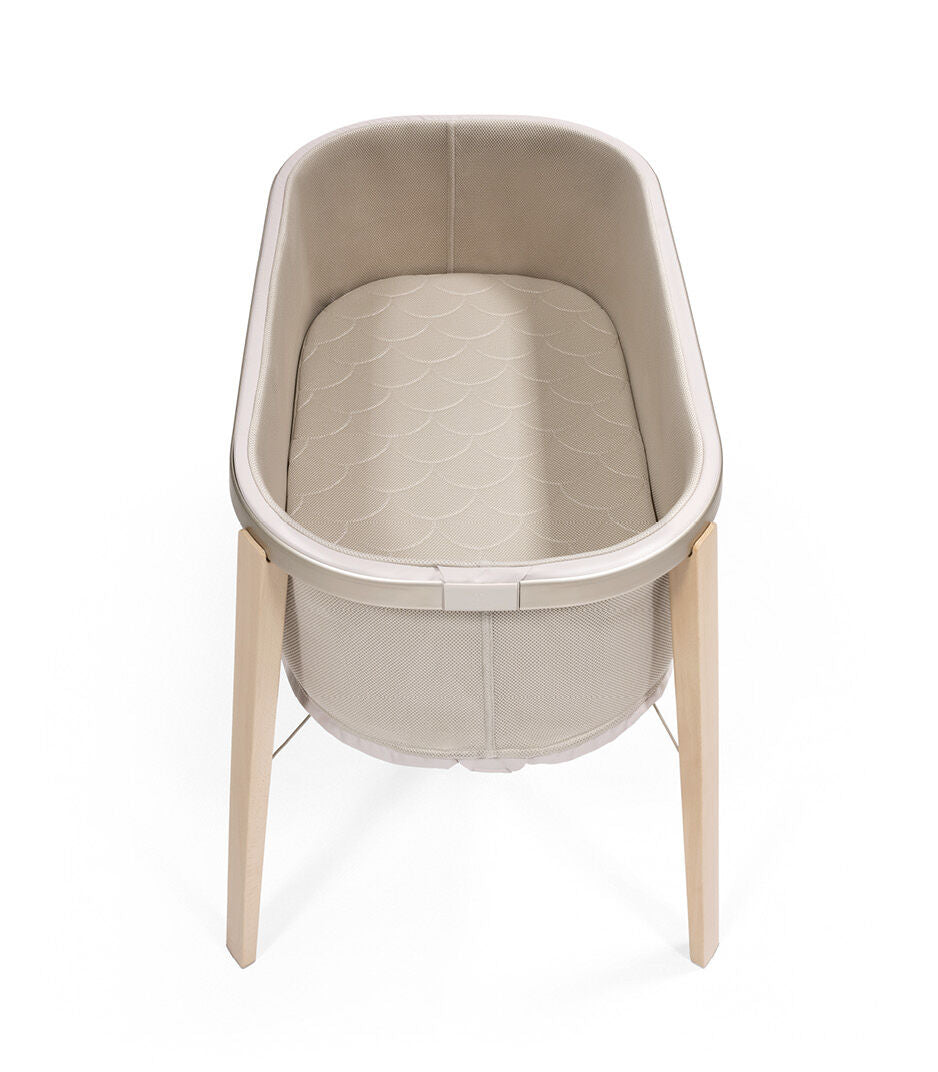 Stokke® Snoozi™ Bassinet Sandy Beige.