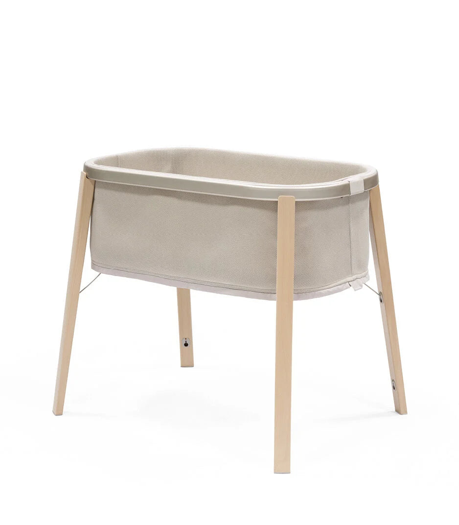 Stokke® Snoozi™ Bassinet Sandy Beige.